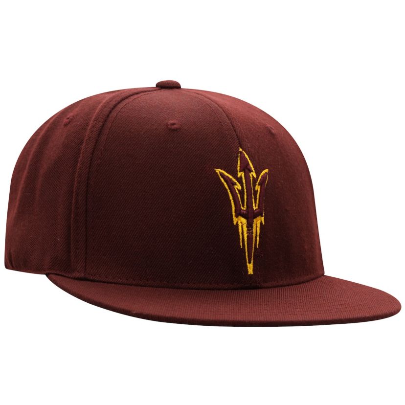 NCAA Arizona State Sun Devils Team Color Fitted Hat