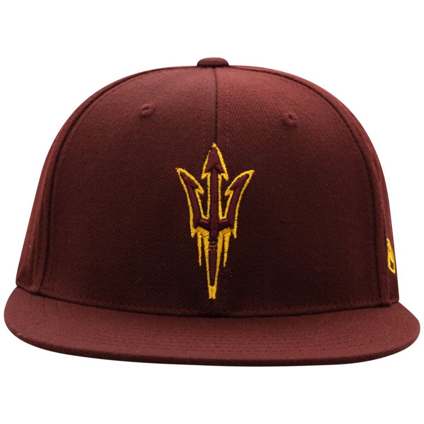 NCAA Arizona State Sun Devils Team Color Fitted Hat