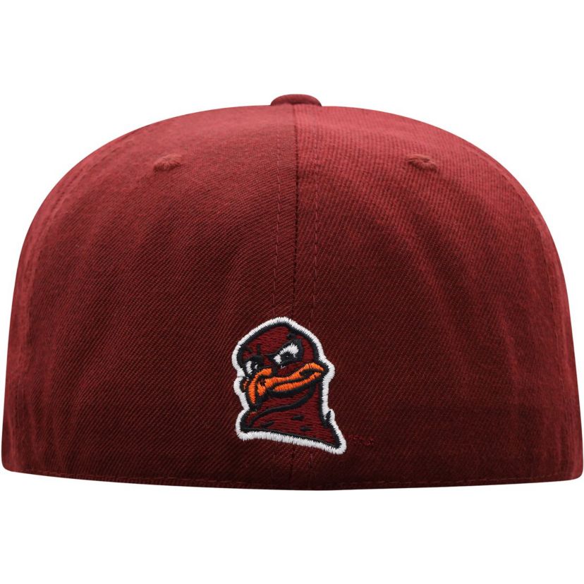 NCAA Virginia Tech Hokies Team Color Fitted Hat