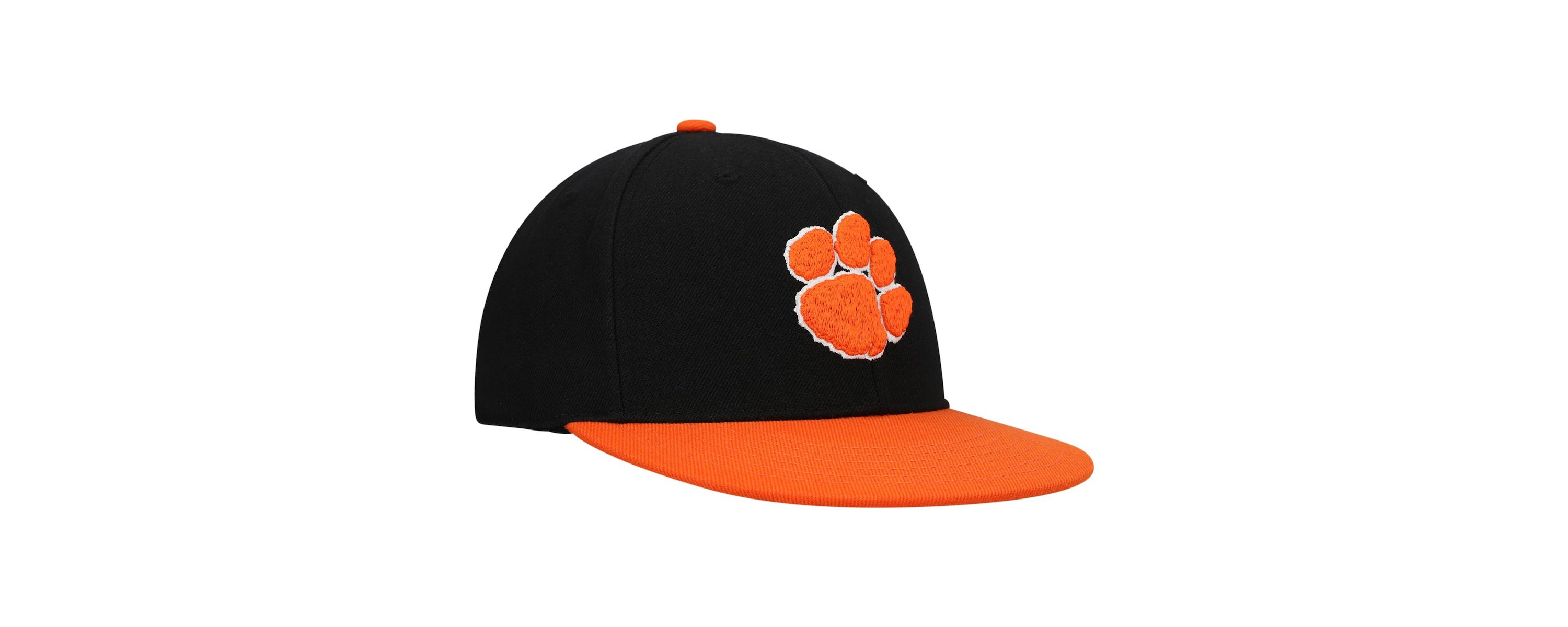 NCAA Black/Orange Clemson Tigers Team Color Two-Tone Fitted Hat