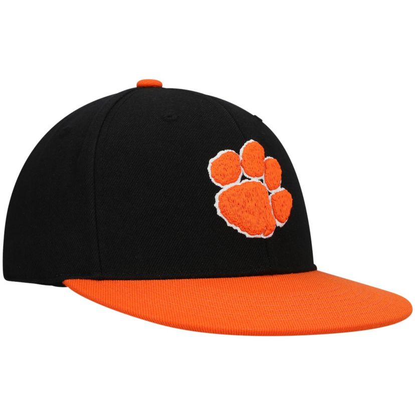 NCAA Black/Orange Clemson Tigers Team Color Two-Tone Fitted Hat