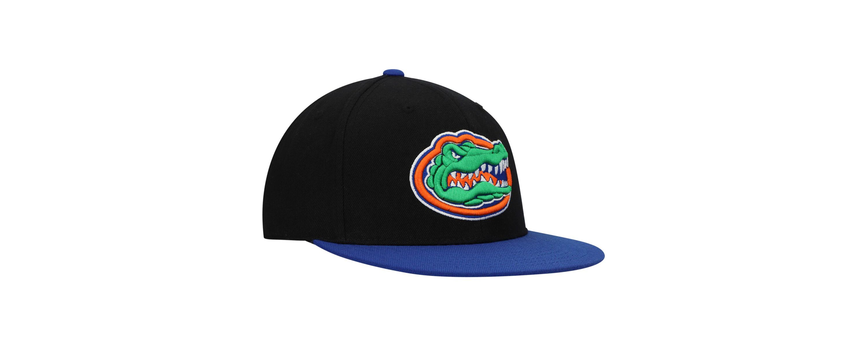 NCAA Black/Royal Florida Gators Team Color Two-Tone Fitted Hat