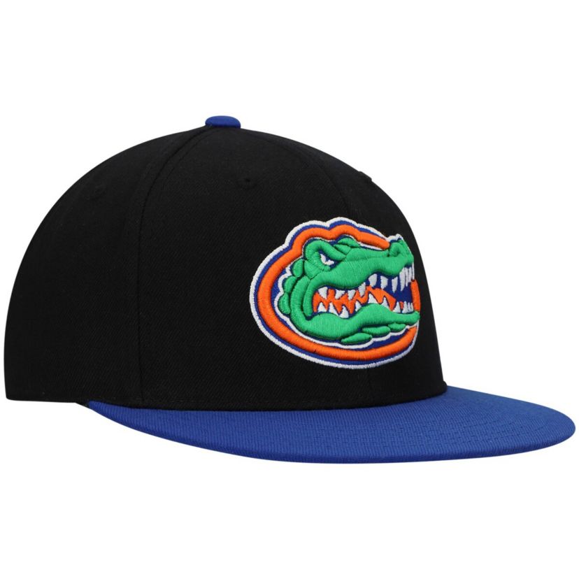 NCAA Black/Royal Florida Gators Team Color Two-Tone Fitted Hat