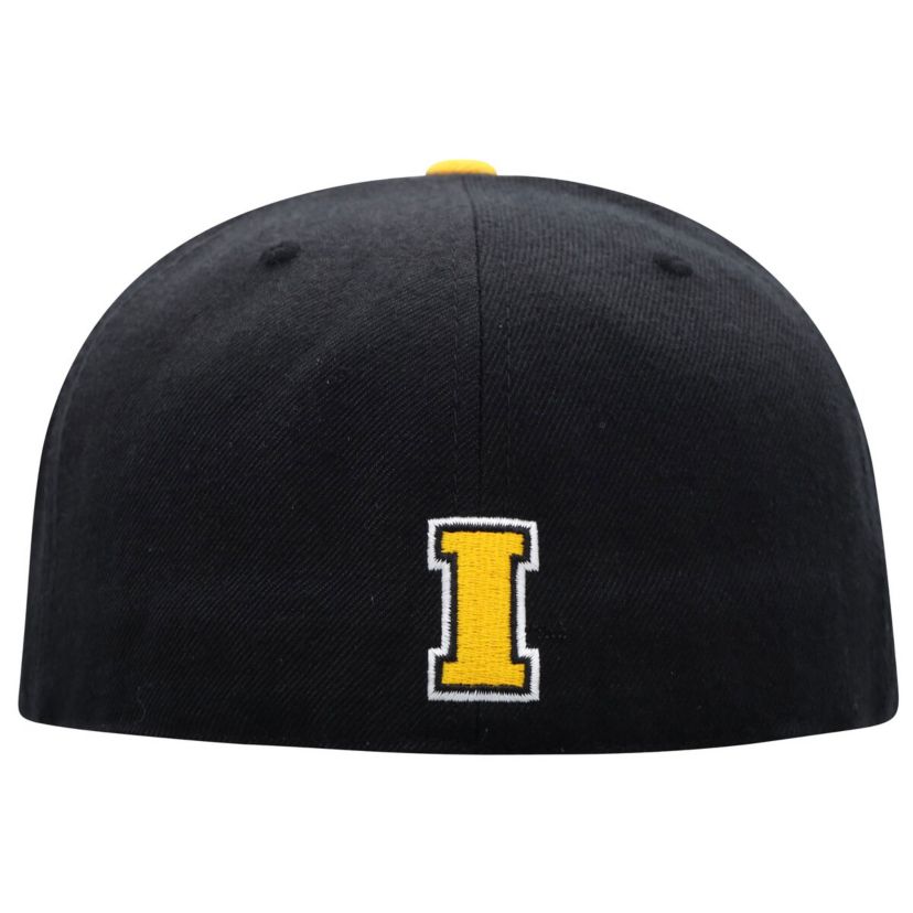 NCAA Black/Gold Iowa Hawkeyes Team Color Two-Tone Fitted Hat