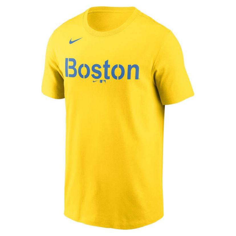 Boston Red Sox MLB Nike Enrique Hernandez Boston Sox City Connect Name & Number T-Shirt