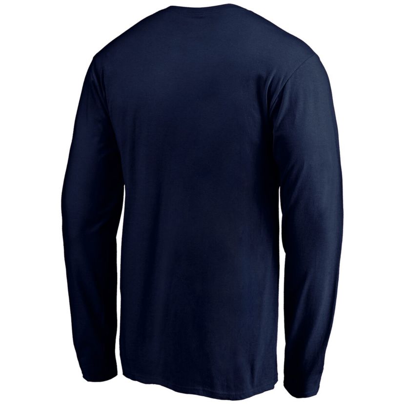 NHL Fanatics Deep Sea Seattle Kraken Big & Tall Victory Arch Long Sleeve T-Shirt