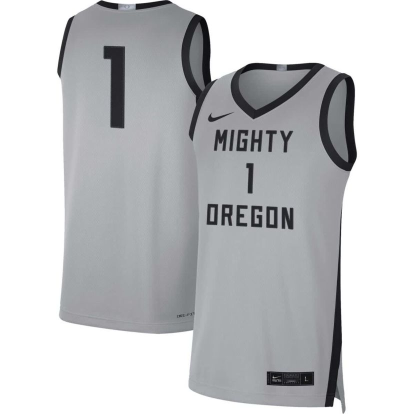 NCAA Nike #1 Oregon Ducks Limited Basketball Jersey