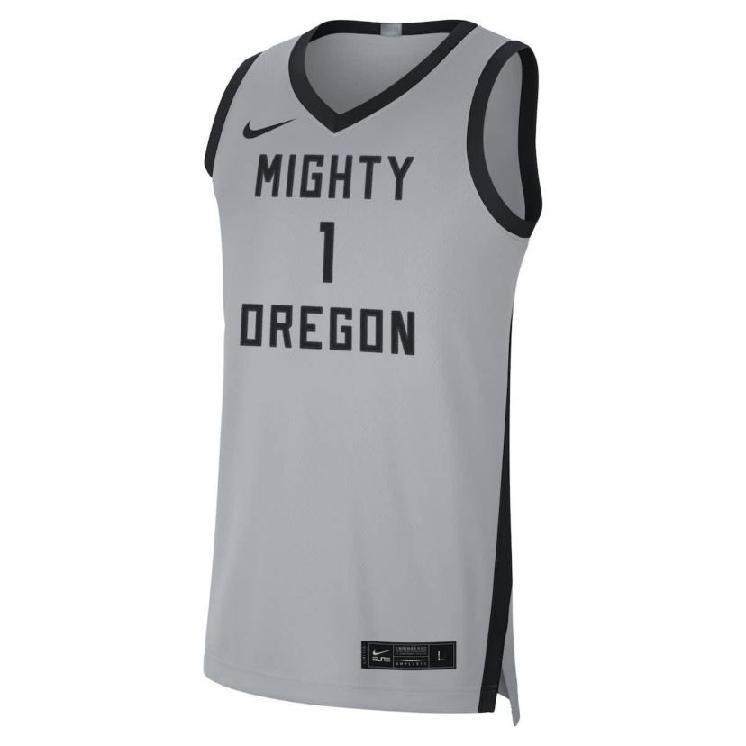 NCAA Nike #1 Oregon Ducks Limited Basketball Jersey