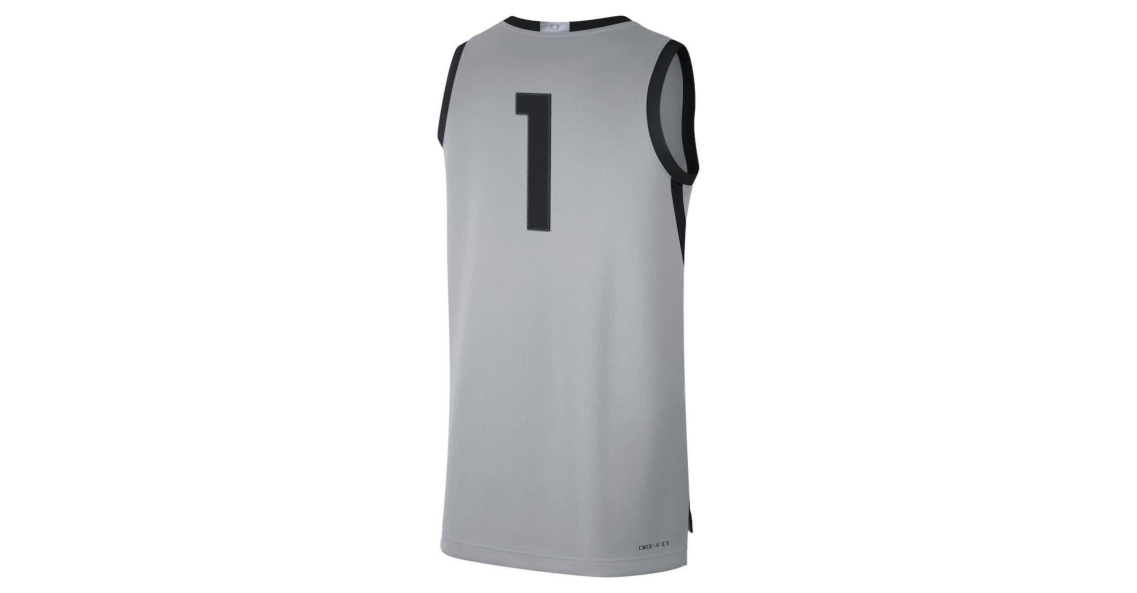 NCAA Nike #1 Oregon Ducks Limited Basketball Jersey