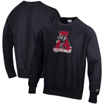 Alabama Crimson Tide NCAA Alabama Tide Vault Logo Reverse Weave Pullover Sweatshirt