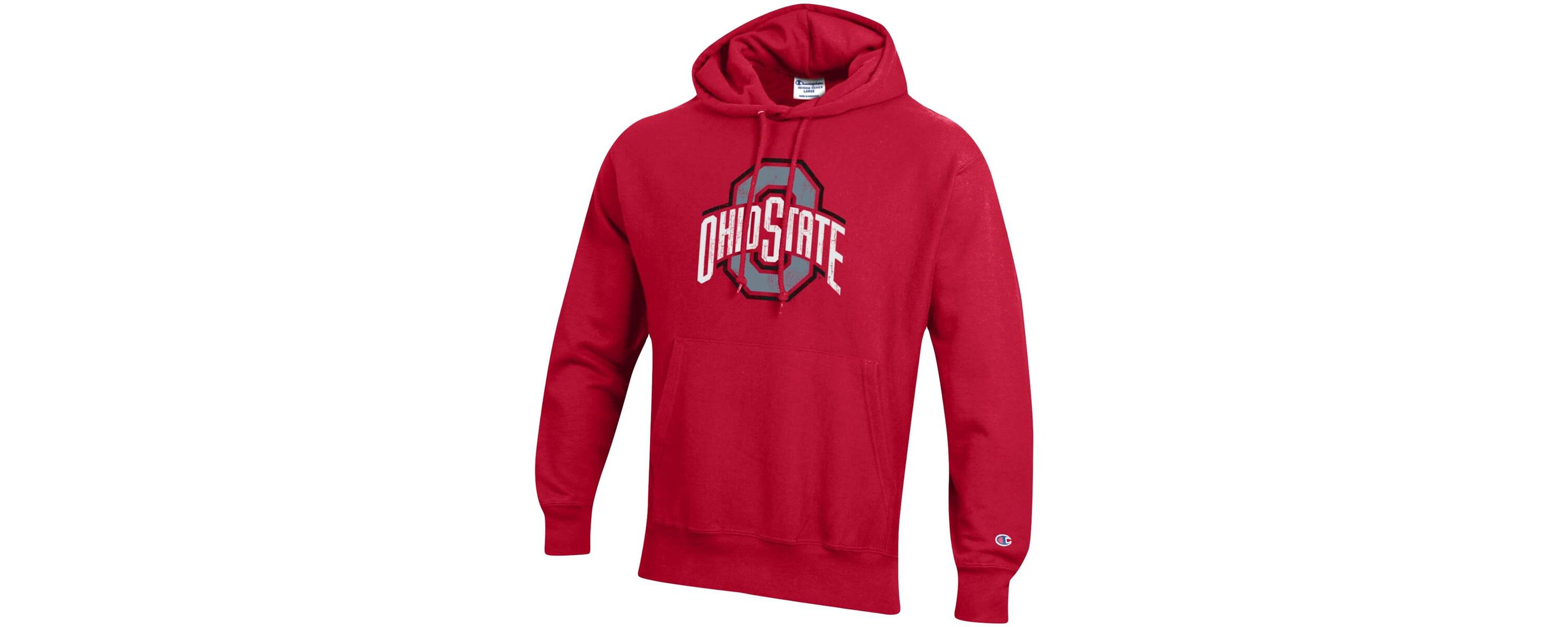 NCAA Ohio State Buckeyes Vault Logo Reverse Weave Pullover Hoodie