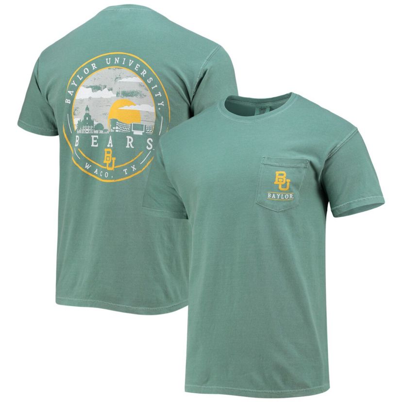 NCAA Baylor Bears Circle Campus Scene T-Shirt