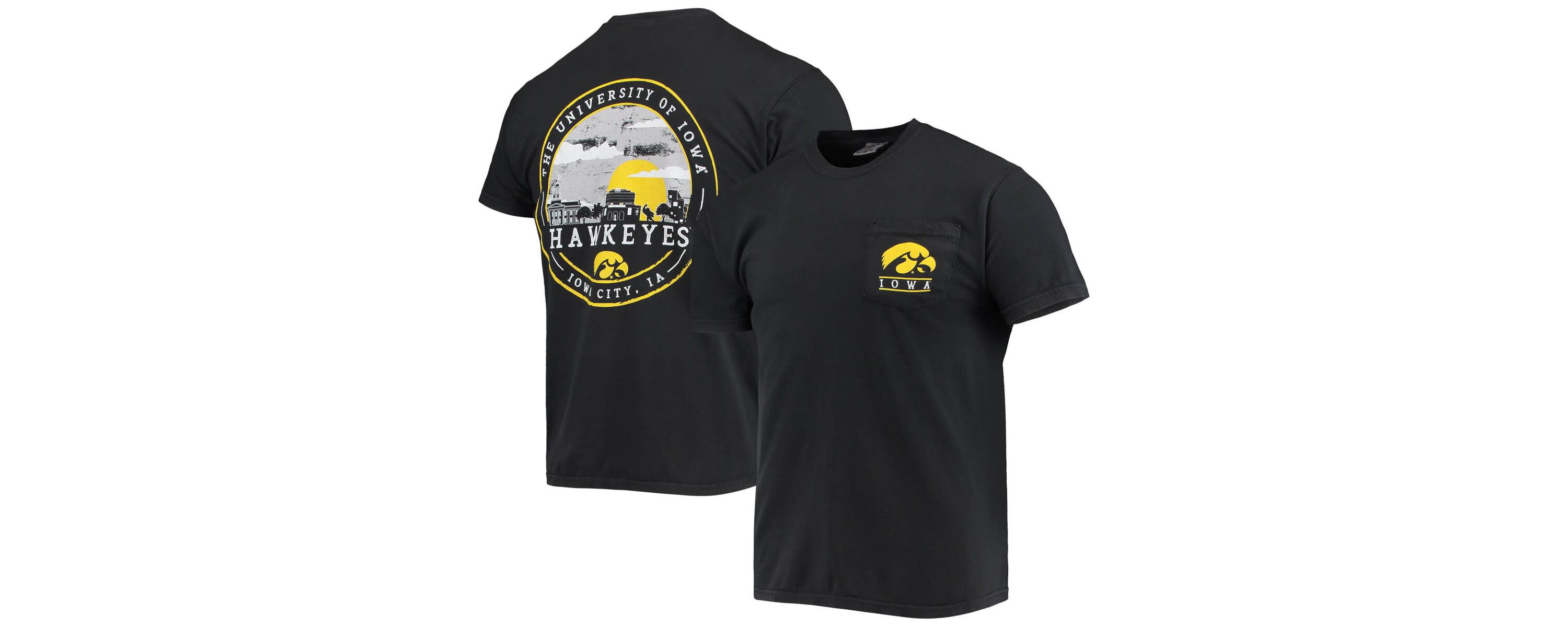 NCAA Iowa Hawkeyes Circle Campus Scene T-Shirt