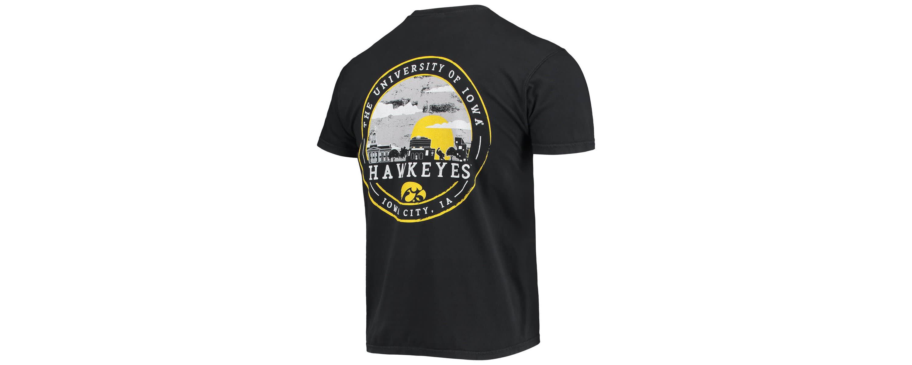 NCAA Iowa Hawkeyes Circle Campus Scene T-Shirt