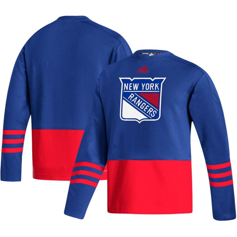 NHL New York Rangers Logo AEROREADY Pullover Sweater
