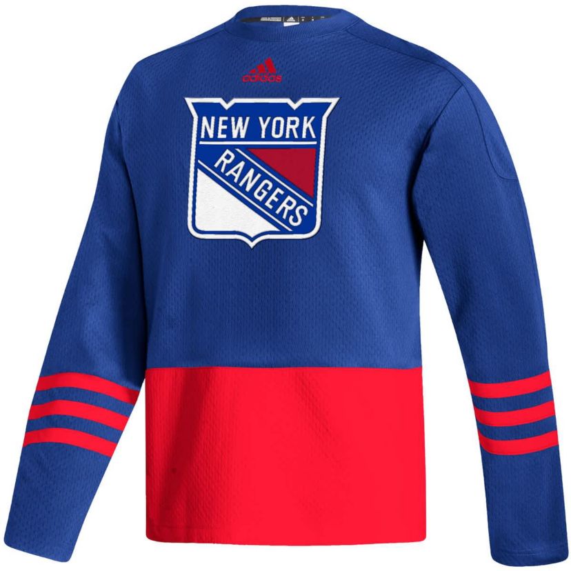 NHL New York Rangers Logo AEROREADY Pullover Sweater