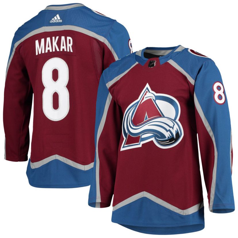 NHL Cale Makar Colorado Avalanche Home Primegreen Authentic Player Jersey