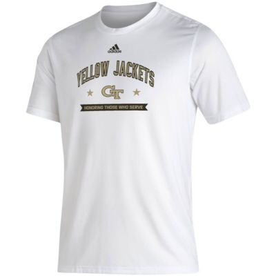 Georgia Tech Yellow Jackets NCAA Georgia Tech Jackets Military Appreciation Salute To Service Creator T-Shirt