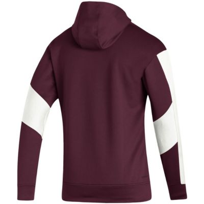 NCAA Mississippi State Bulldogs 2021 Sideline AEROREADY Hoodie