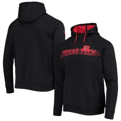 Texas Tech Red Raiders NCAA Under Armour 2021 Sideline Fleece Raglan Pullover Hoodie