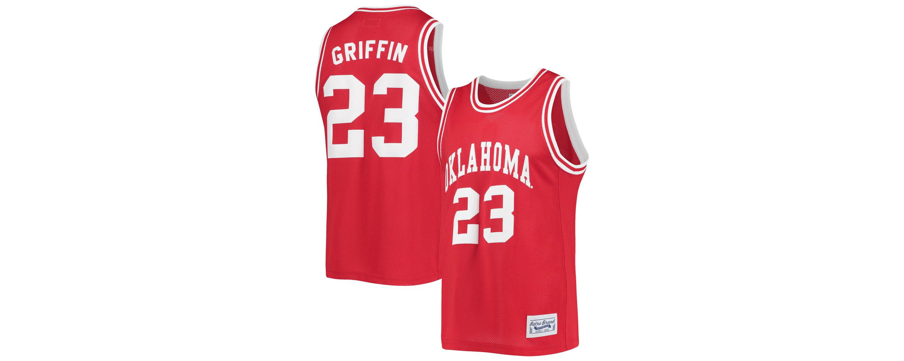 NCAA Blake Griffin Oklahoma Sooners Commemorative Classic Basketball Jersey