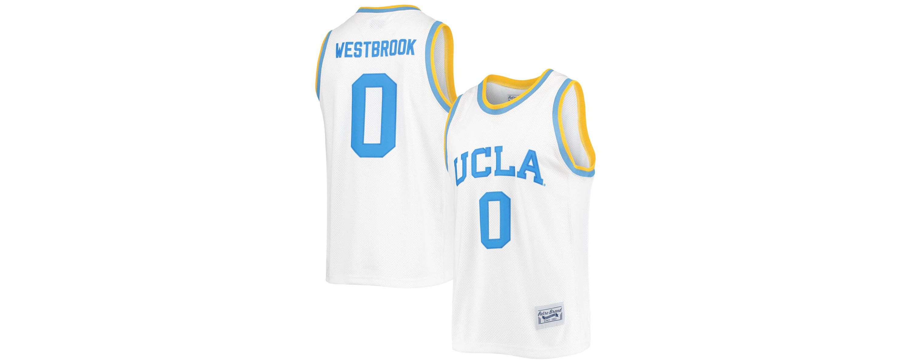 NCAA Russell Westbrook UCLA Bruins Commemorative Classic Basketball Jersey