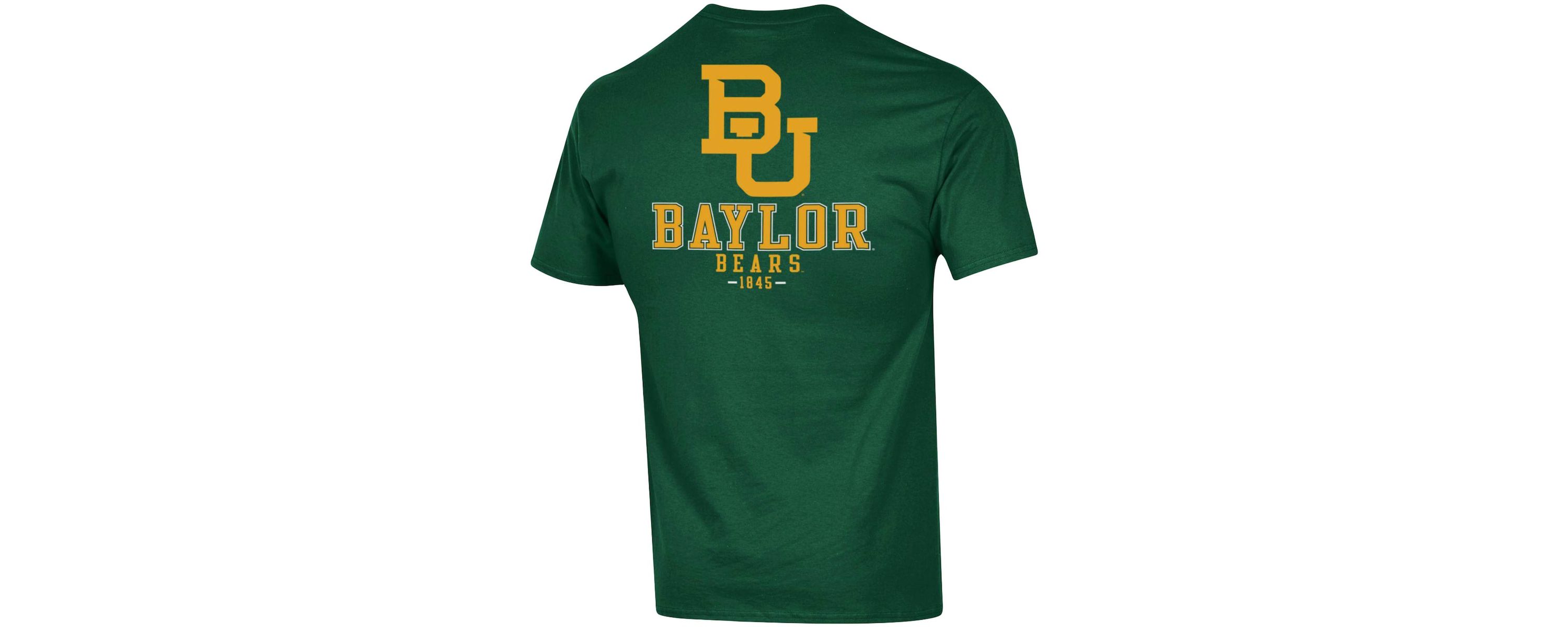 NCAA Baylor Bears Stack 2-Hit T-Shirt