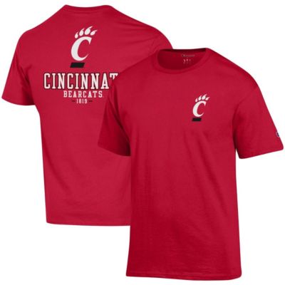 NCAA Cincinnati Bearcats Stack 2-Hit T-Shirt