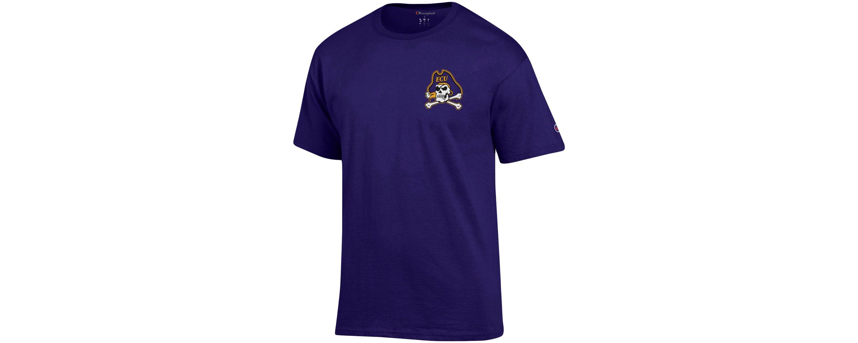 East Carolina Pirates NCAA ECU Pirates Stack 2-Hit T-Shirt