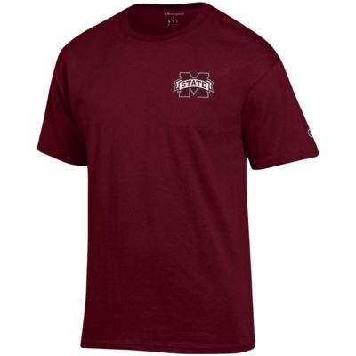 NCAA Mississippi State Bulldogs Stack 2-Hit T-Shirt