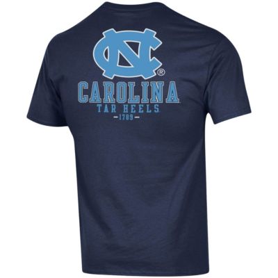 NCAA North Carolina Tar Heels Stack 2-Hit T-Shirt