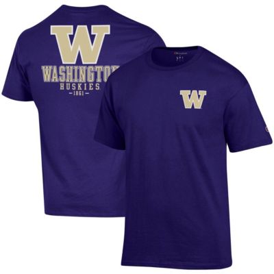 NCAA Washington Huskies Stack 2-Hit T-Shirt