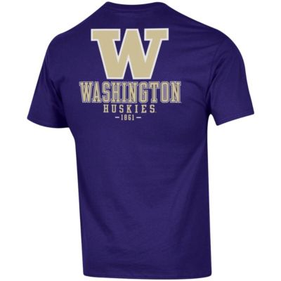 NCAA Washington Huskies Stack 2-Hit T-Shirt