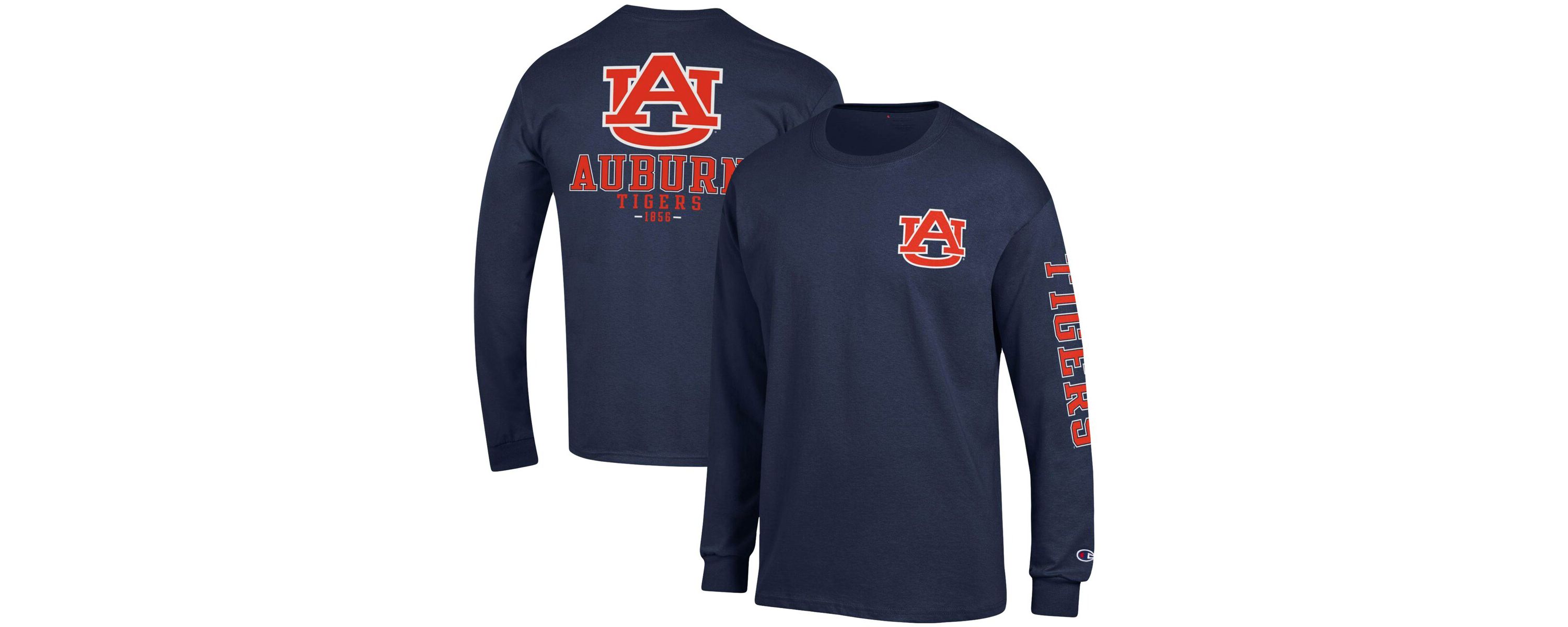 NCAA Auburn Tigers Team Stack Long Sleeve T-Shirt