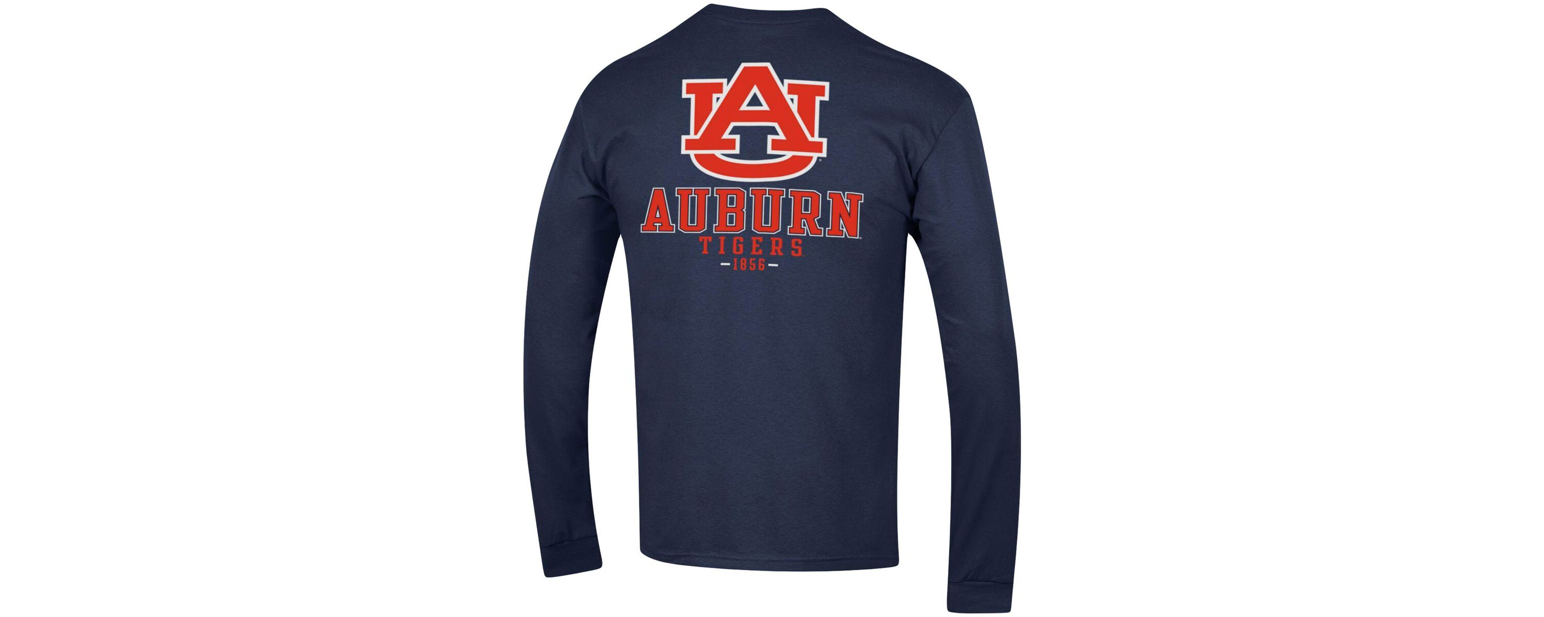 NCAA Auburn Tigers Team Stack Long Sleeve T-Shirt