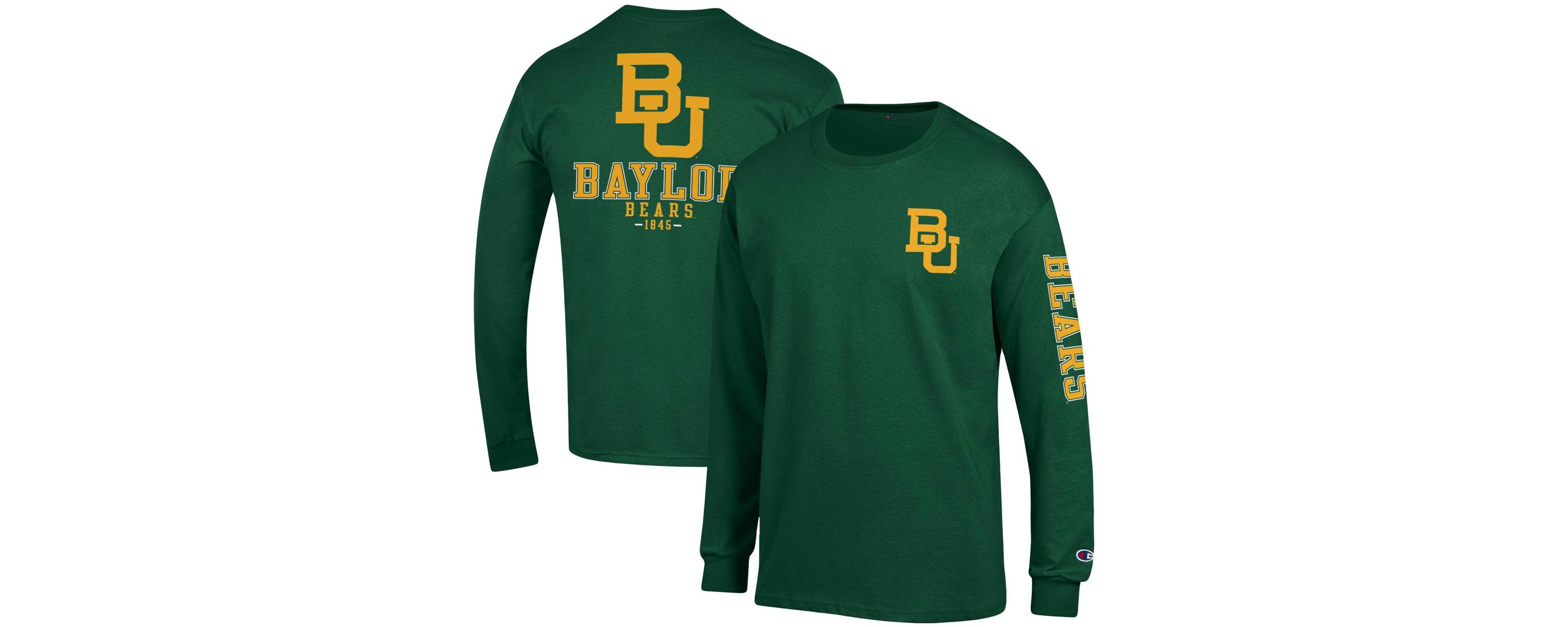 NCAA Baylor Bears Team Stack Long Sleeve T-Shirt