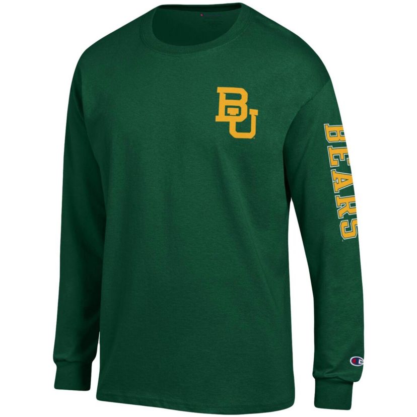 NCAA Baylor Bears Team Stack Long Sleeve T-Shirt