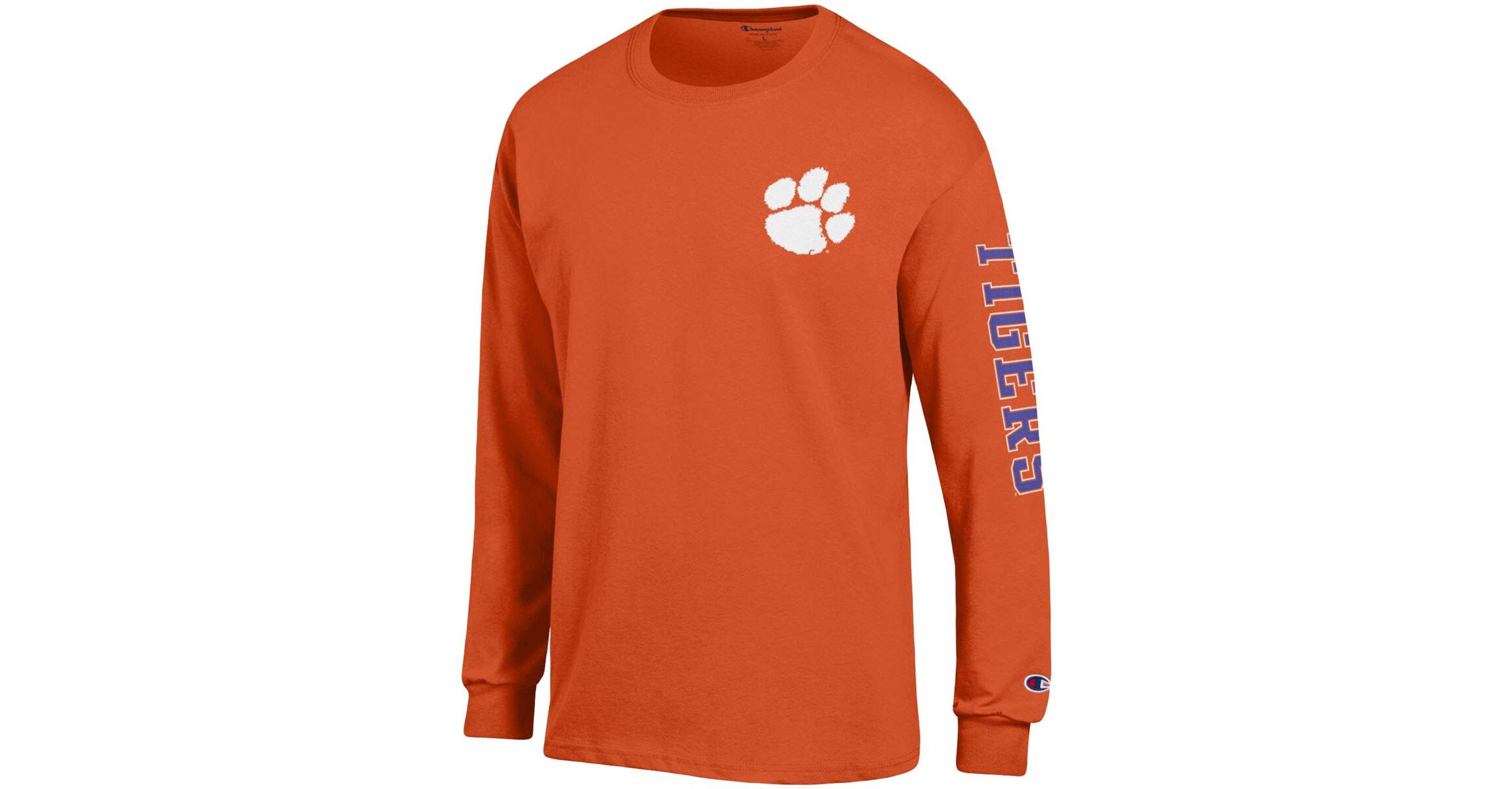 NCAA Clemson Tigers Team Stack Long Sleeve T-Shirt
