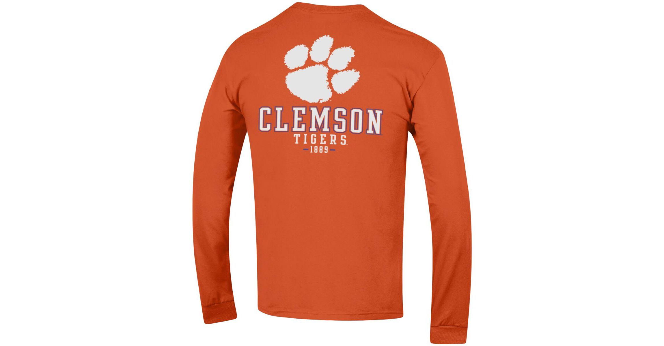 NCAA Clemson Tigers Team Stack Long Sleeve T-Shirt