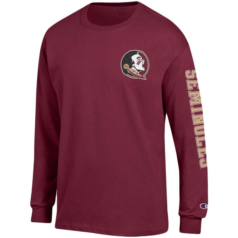 NCAA Florida State Seminoles Team Stack Long Sleeve T-Shirt