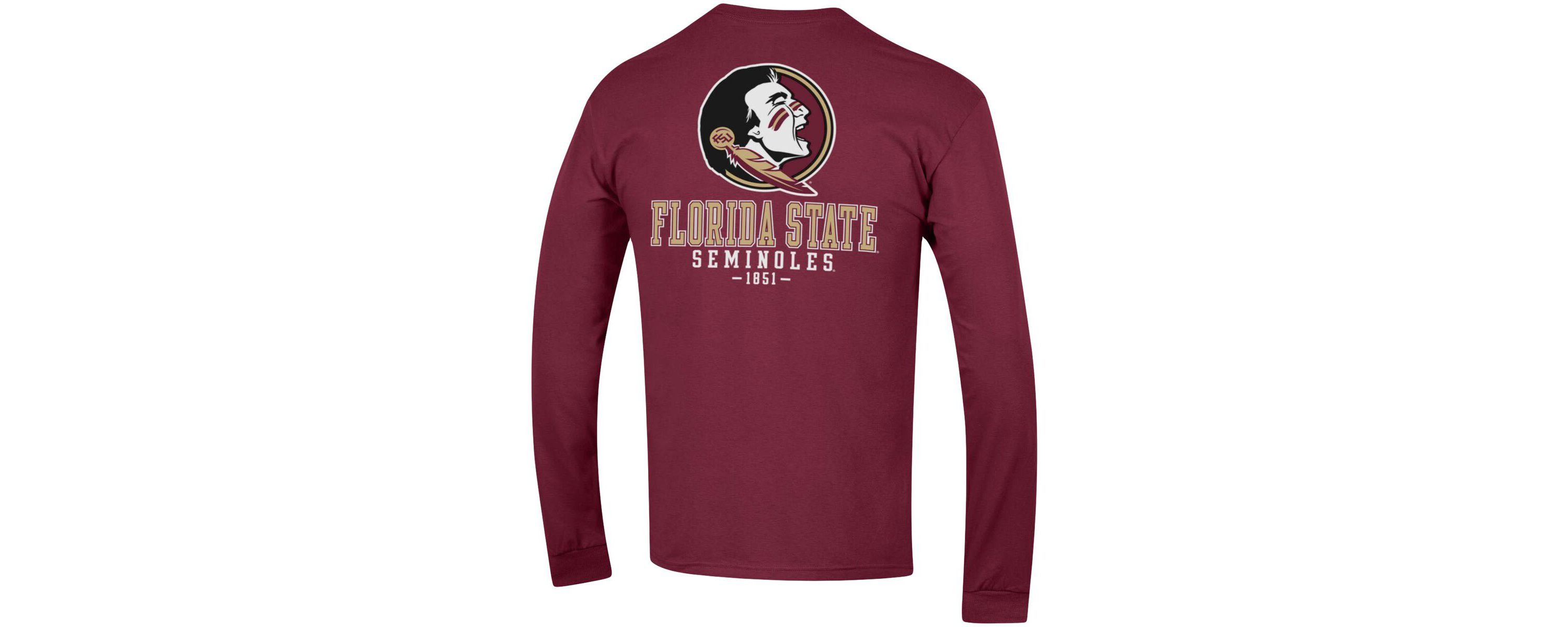 NCAA Florida State Seminoles Team Stack Long Sleeve T-Shirt