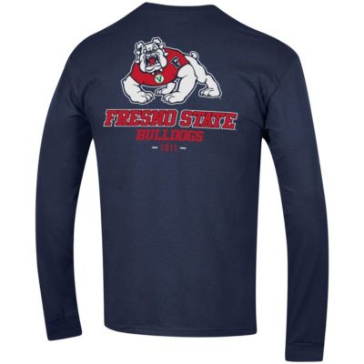 NCAA Fresno State Bulldogs Team Stack Long Sleeve T-Shirt