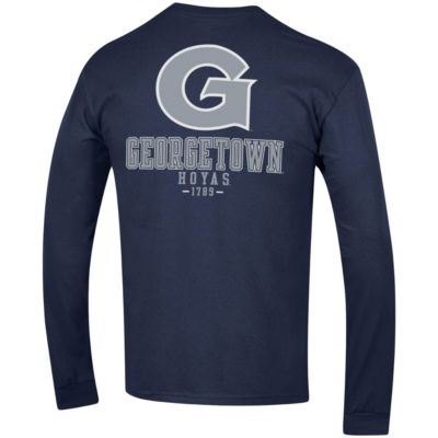 NCAA Georgetown Hoyas Team Stack Long Sleeve T-Shirt