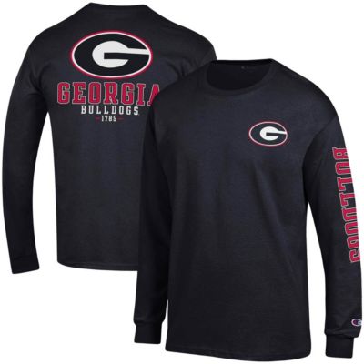 NCAA Georgia Bulldogs Team Stack Long Sleeve T-Shirt