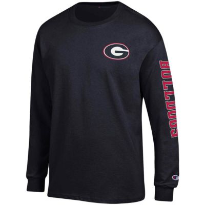 NCAA Georgia Bulldogs Team Stack Long Sleeve T-Shirt