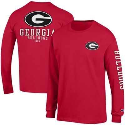 NCAA Georgia Bulldogs Team Stack Long Sleeve T-Shirt