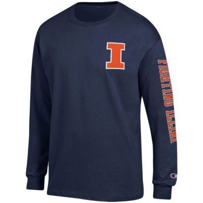 NCAA Illinois Fighting Illini Team Stack Long Sleeve T-Shirt