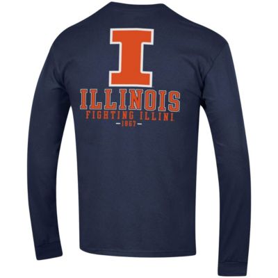 NCAA Illinois Fighting Illini Team Stack Long Sleeve T-Shirt