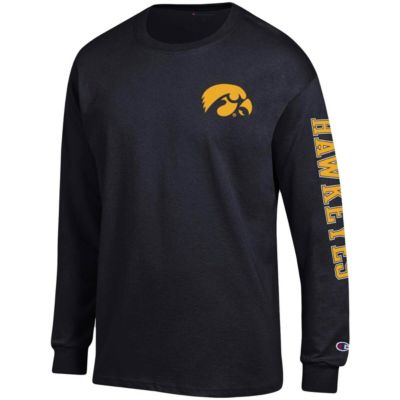 NCAA Iowa Hawkeyes Team Stack Long Sleeve T-Shirt