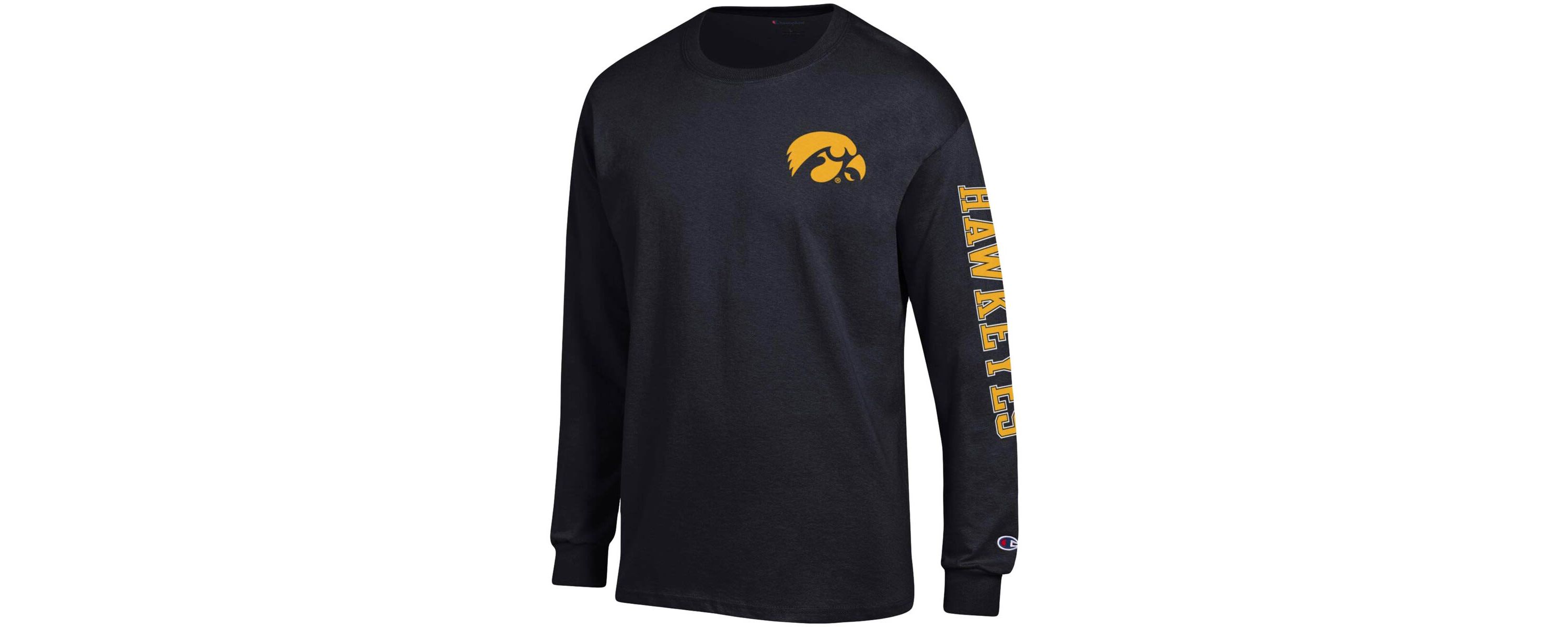 NCAA Iowa Hawkeyes Team Stack Long Sleeve T-Shirt